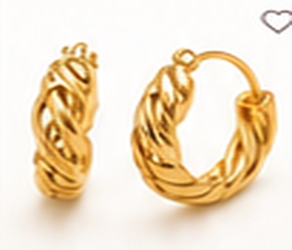 Twist Hoop Earrings