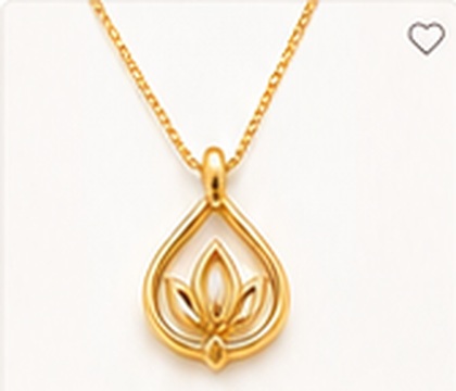 Lotus Dew Pendant